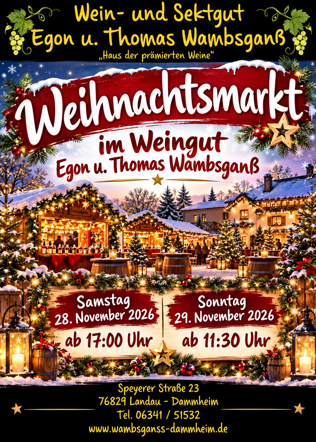 2026 11 28b29 Weihnachtsmarkt